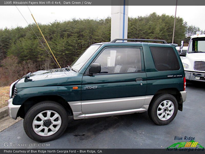 Dark Green / Gray 1995 Mitsubishi Pajero Mini VR-II 4x4