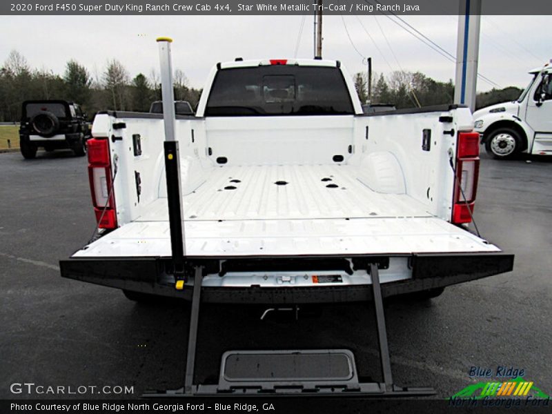 Star White Metallic Tri-Coat / King Ranch Java 2020 Ford F450 Super Duty King Ranch Crew Cab 4x4
