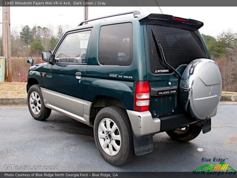 Dark Green / Gray 1995 Mitsubishi Pajero Mini VR-II 4x4
