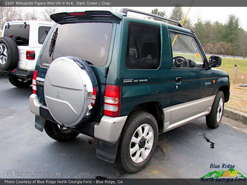 Dark Green / Gray 1995 Mitsubishi Pajero Mini VR-II 4x4