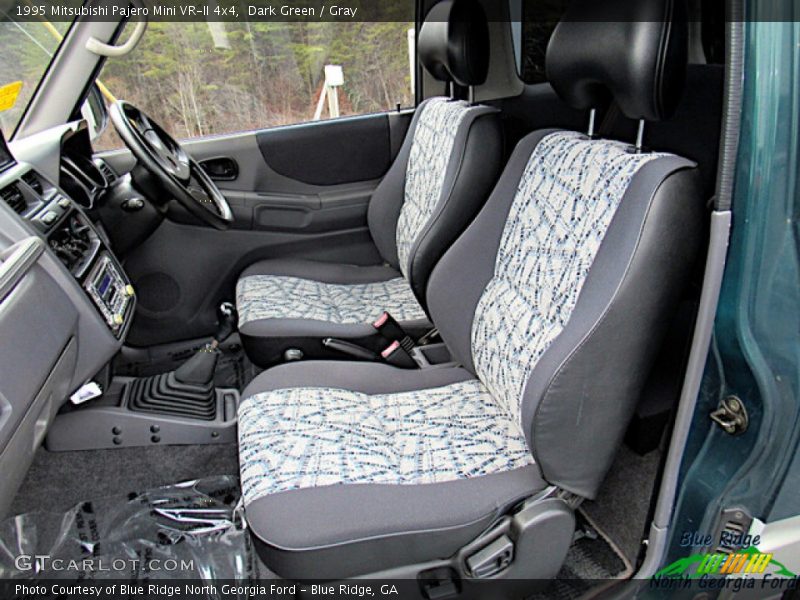 Front Seat of 1995 Pajero Mini VR-II 4x4