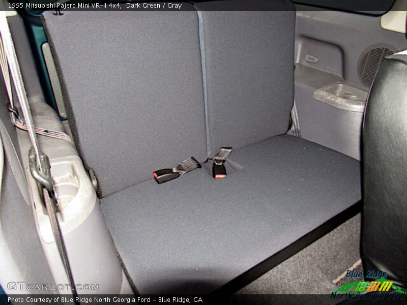 Rear Seat of 1995 Pajero Mini VR-II 4x4