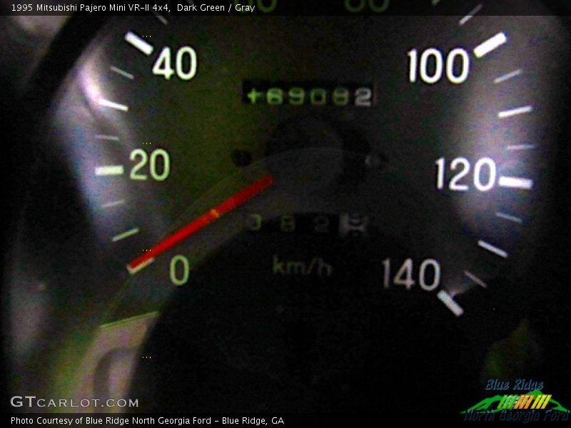 Dark Green / Gray 1995 Mitsubishi Pajero Mini VR-II 4x4