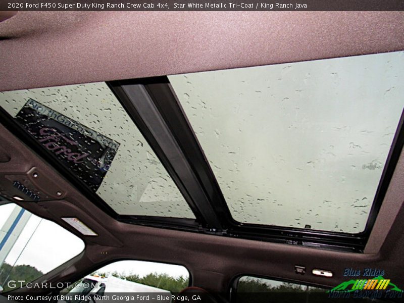 Star White Metallic Tri-Coat / King Ranch Java 2020 Ford F450 Super Duty King Ranch Crew Cab 4x4