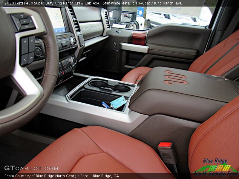 Star White Metallic Tri-Coat / King Ranch Java 2020 Ford F450 Super Duty King Ranch Crew Cab 4x4