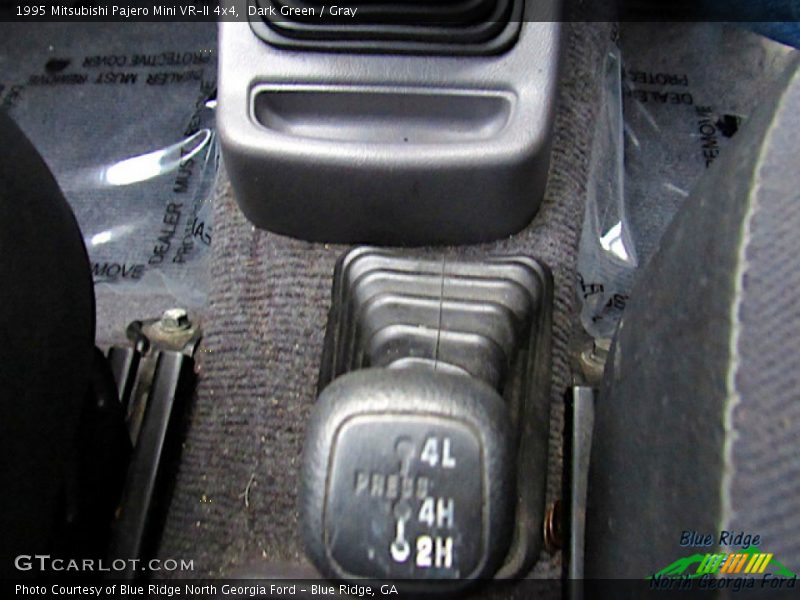 Dark Green / Gray 1995 Mitsubishi Pajero Mini VR-II 4x4