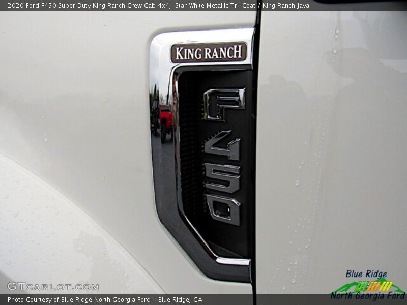 Star White Metallic Tri-Coat / King Ranch Java 2020 Ford F450 Super Duty King Ranch Crew Cab 4x4