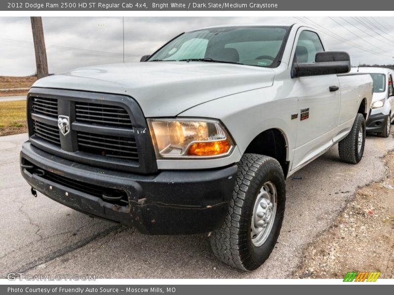  2012 Ram 2500 HD ST Regular Cab 4x4 Bright White