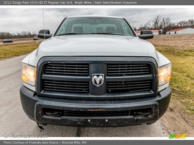 Bright White / Dark Slate/Medium Graystone 2012 Dodge Ram 2500 HD ST Regular Cab 4x4