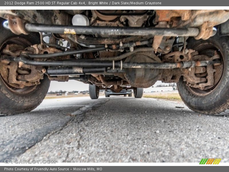 Undercarriage of 2012 Ram 2500 HD ST Regular Cab 4x4