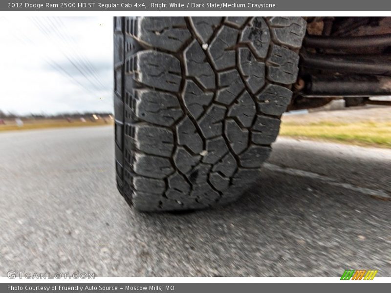 Bright White / Dark Slate/Medium Graystone 2012 Dodge Ram 2500 HD ST Regular Cab 4x4