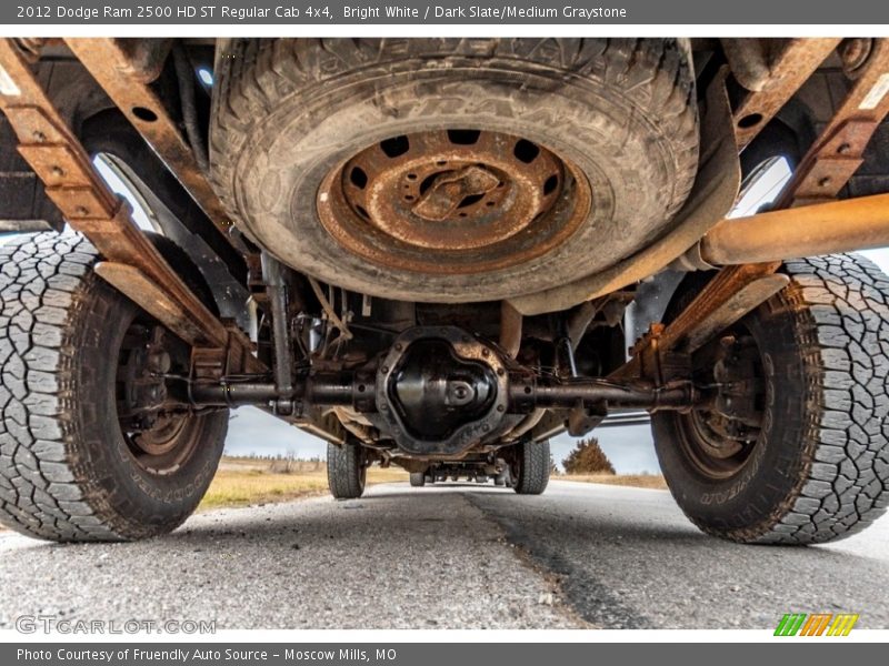 Undercarriage of 2012 Ram 2500 HD ST Regular Cab 4x4