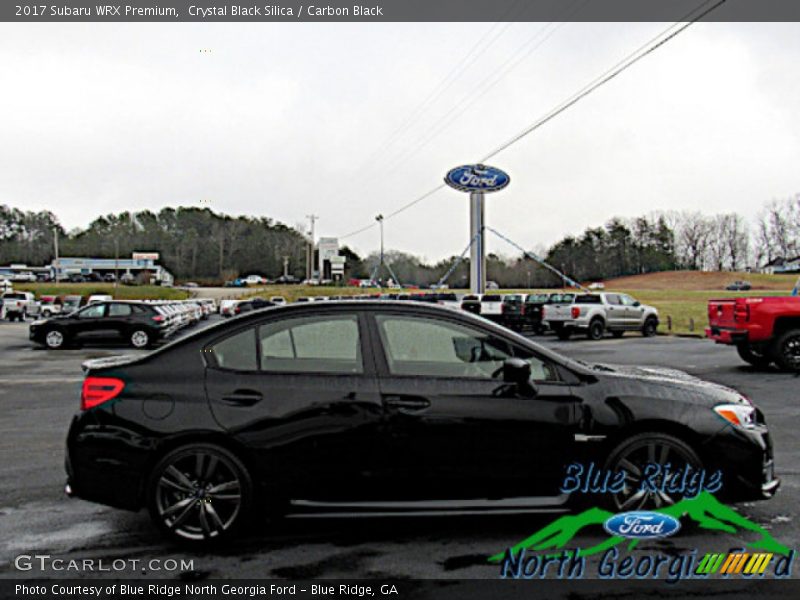 Crystal Black Silica / Carbon Black 2017 Subaru WRX Premium
