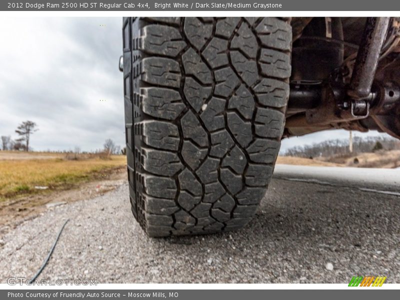Bright White / Dark Slate/Medium Graystone 2012 Dodge Ram 2500 HD ST Regular Cab 4x4