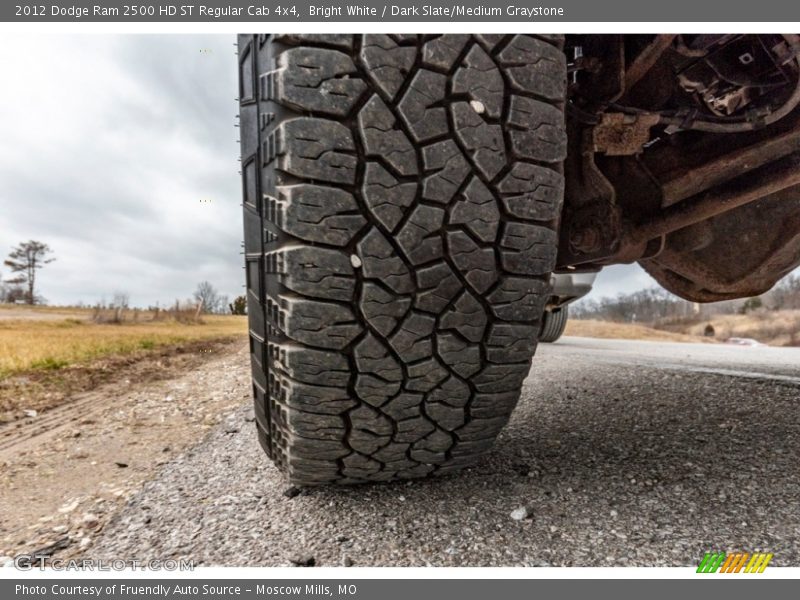 Bright White / Dark Slate/Medium Graystone 2012 Dodge Ram 2500 HD ST Regular Cab 4x4
