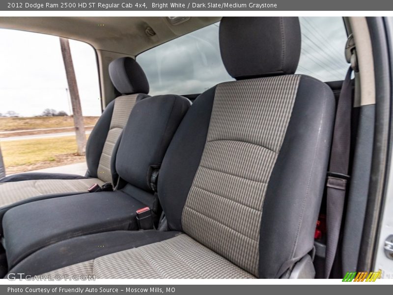Bright White / Dark Slate/Medium Graystone 2012 Dodge Ram 2500 HD ST Regular Cab 4x4