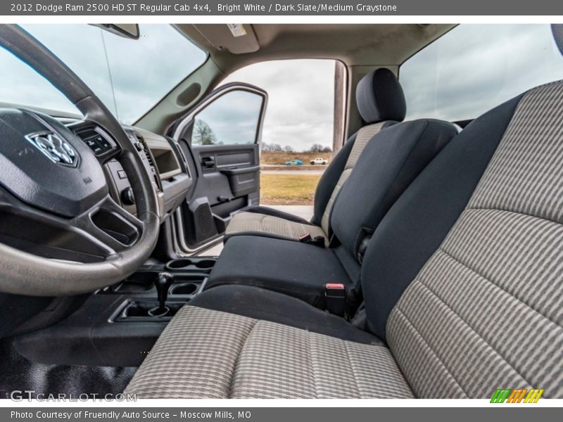 Bright White / Dark Slate/Medium Graystone 2012 Dodge Ram 2500 HD ST Regular Cab 4x4