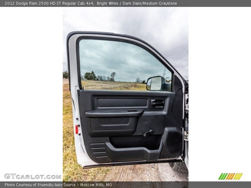 Bright White / Dark Slate/Medium Graystone 2012 Dodge Ram 2500 HD ST Regular Cab 4x4