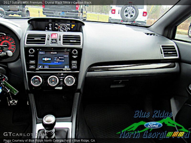 Crystal Black Silica / Carbon Black 2017 Subaru WRX Premium