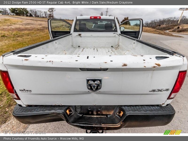 Bright White / Dark Slate/Medium Graystone 2012 Dodge Ram 2500 HD ST Regular Cab 4x4