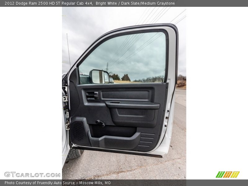 Bright White / Dark Slate/Medium Graystone 2012 Dodge Ram 2500 HD ST Regular Cab 4x4
