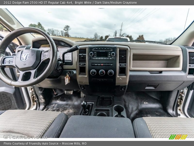 Bright White / Dark Slate/Medium Graystone 2012 Dodge Ram 2500 HD ST Regular Cab 4x4