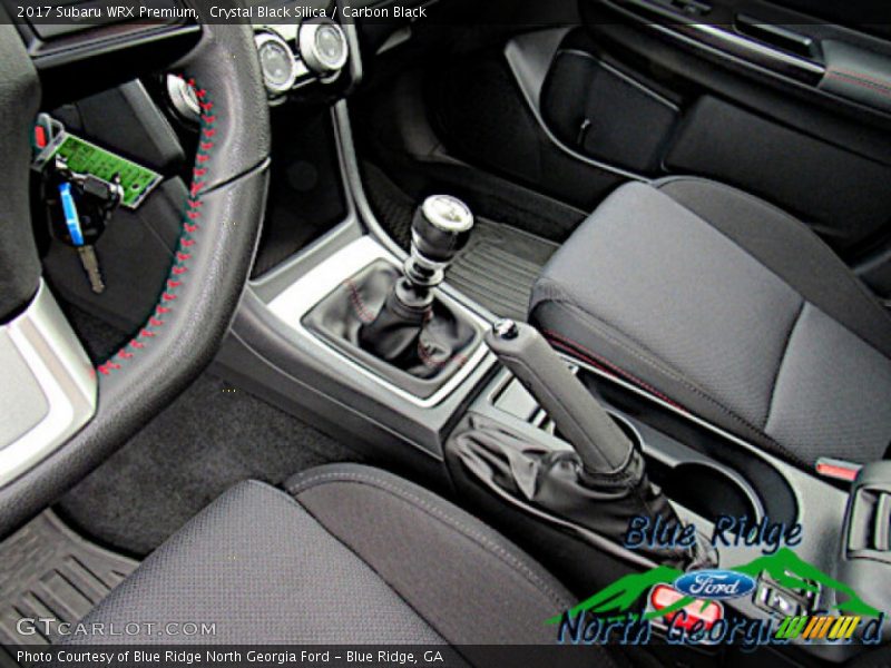 Crystal Black Silica / Carbon Black 2017 Subaru WRX Premium