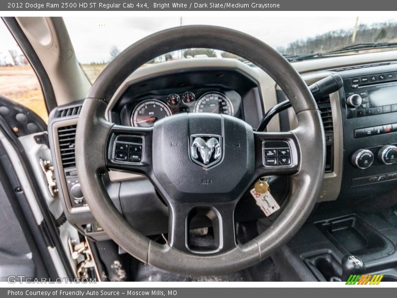  2012 Ram 2500 HD ST Regular Cab 4x4 Steering Wheel