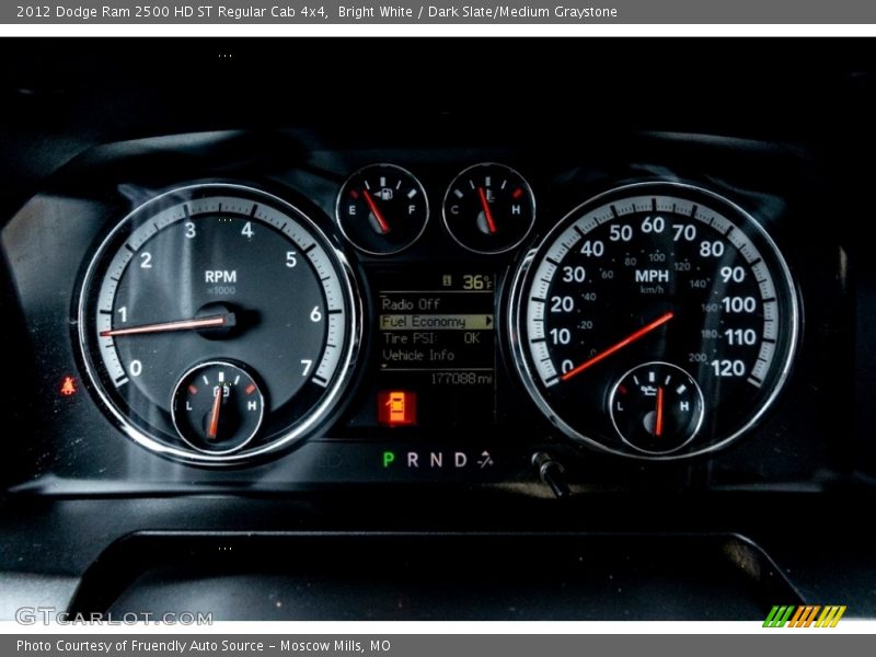  2012 Ram 2500 HD ST Regular Cab 4x4 ST Regular Cab 4x4 Gauges