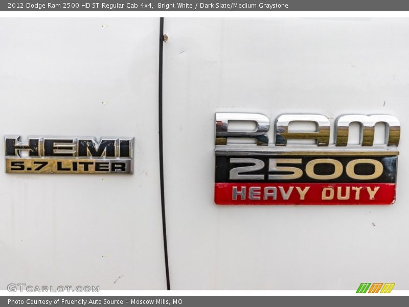  2012 Ram 2500 HD ST Regular Cab 4x4 Logo
