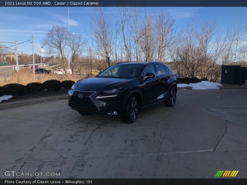 Caviar / Glazed Caramel 2021 Lexus NX 300 AWD