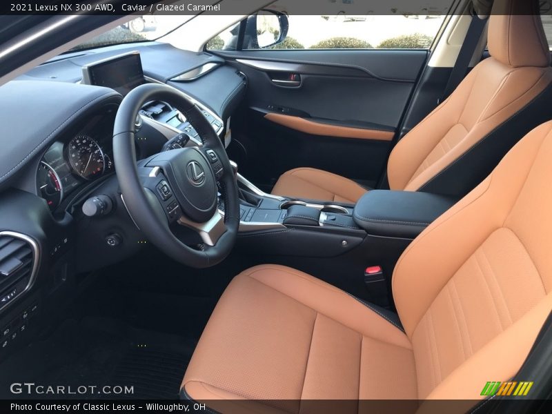 Caviar / Glazed Caramel 2021 Lexus NX 300 AWD