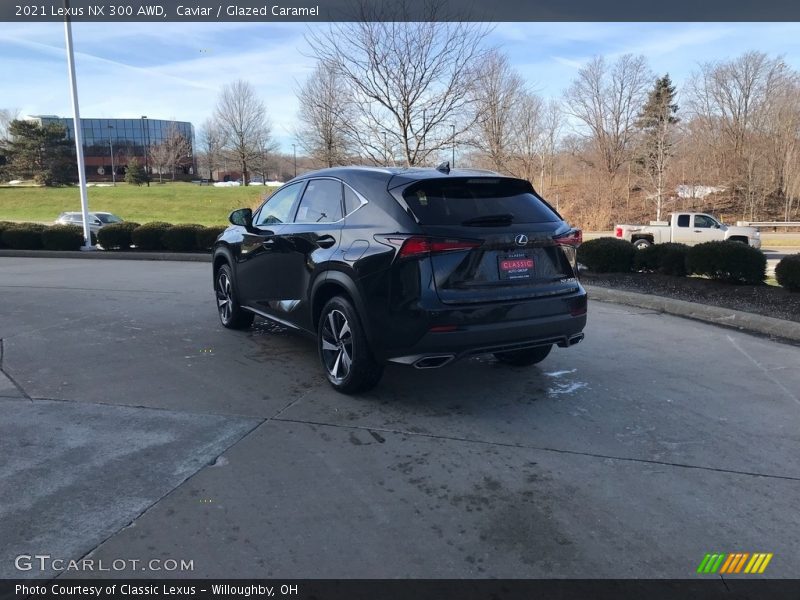 Caviar / Glazed Caramel 2021 Lexus NX 300 AWD