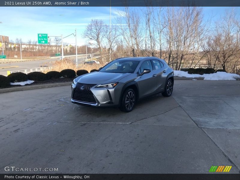 Front 3/4 View of 2021 UX 250h AWD