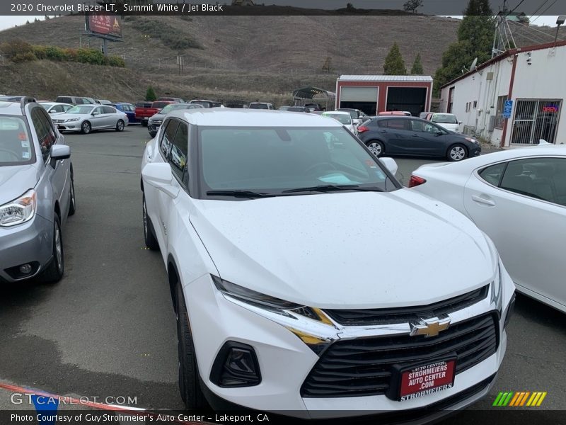 Summit White / Jet Black 2020 Chevrolet Blazer LT