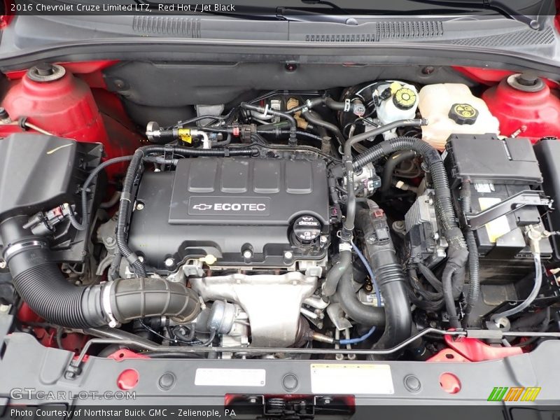 Red Hot / Jet Black 2016 Chevrolet Cruze Limited LTZ