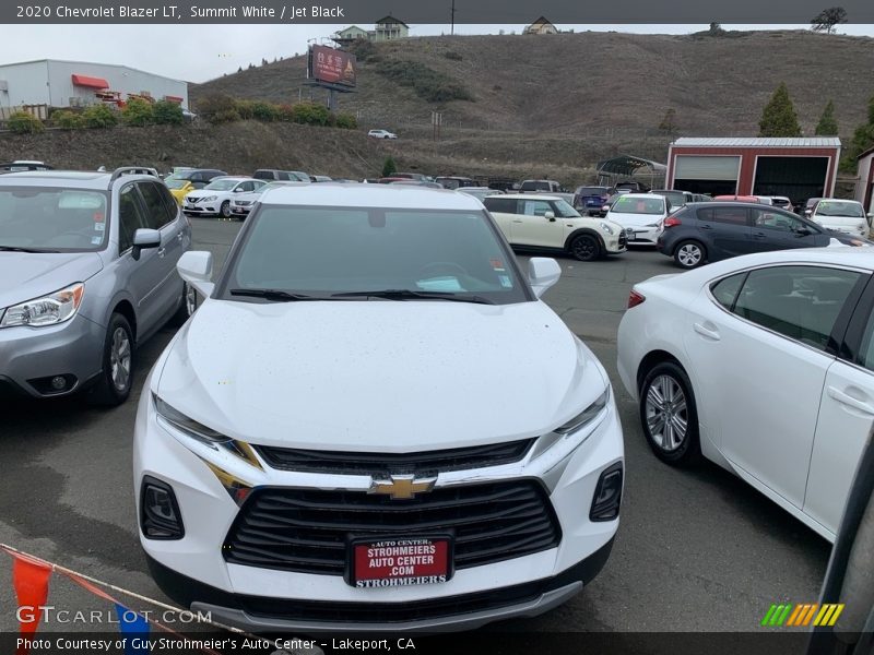 Summit White / Jet Black 2020 Chevrolet Blazer LT