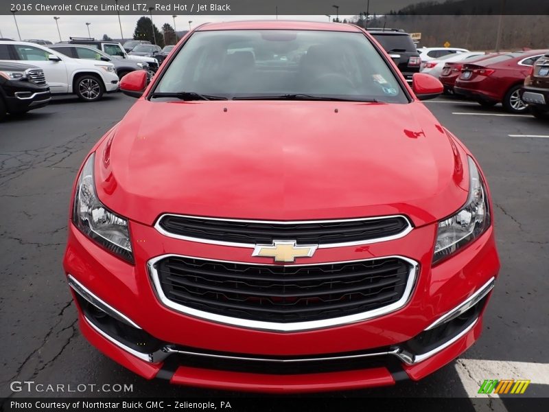 Red Hot / Jet Black 2016 Chevrolet Cruze Limited LTZ