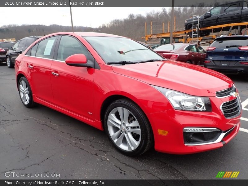 Red Hot / Jet Black 2016 Chevrolet Cruze Limited LTZ
