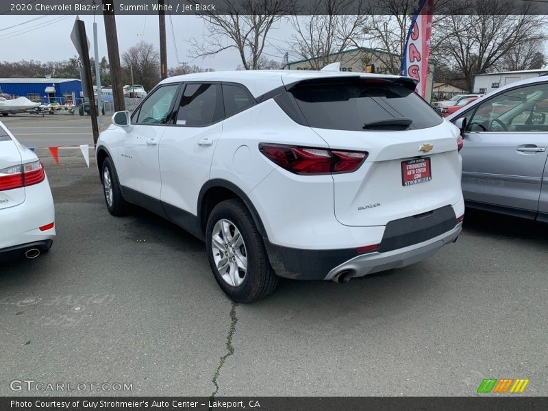 Summit White / Jet Black 2020 Chevrolet Blazer LT