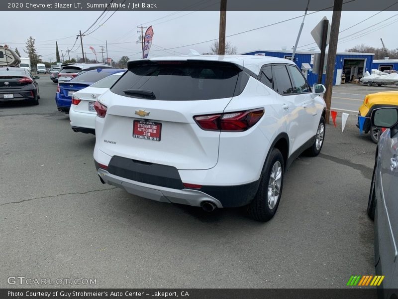 Summit White / Jet Black 2020 Chevrolet Blazer LT