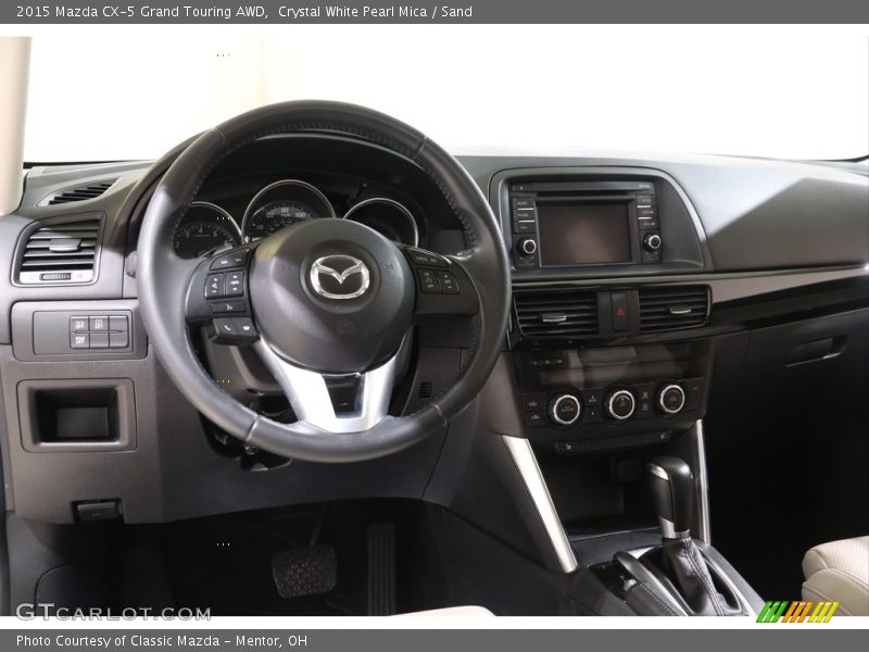 Dashboard of 2015 CX-5 Grand Touring AWD