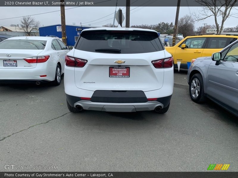 Summit White / Jet Black 2020 Chevrolet Blazer LT