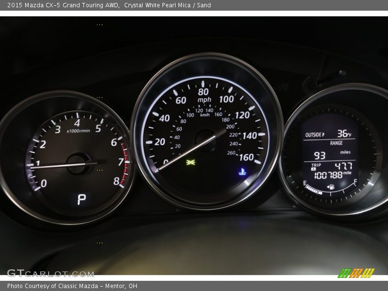  2015 CX-5 Grand Touring AWD Grand Touring AWD Gauges