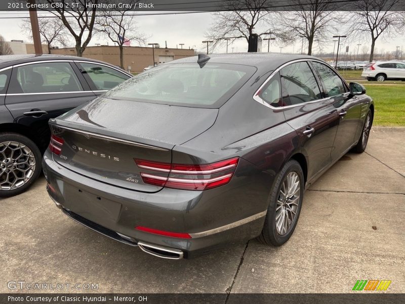 Himalayan Gray / Black 2021 Genesis G80 2.5T