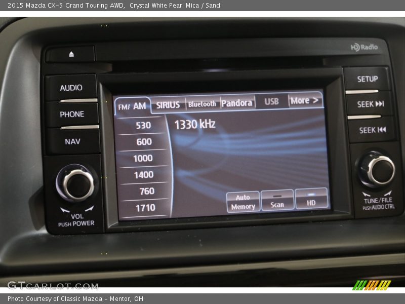 Audio System of 2015 CX-5 Grand Touring AWD