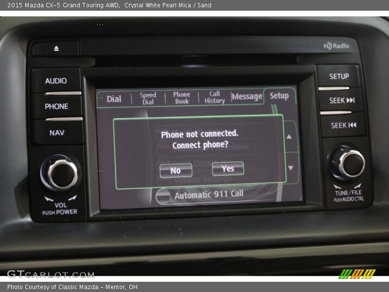 Controls of 2015 CX-5 Grand Touring AWD