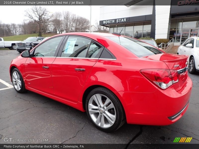 Red Hot / Jet Black 2016 Chevrolet Cruze Limited LTZ