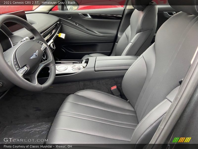 Front Seat of 2021 G80 2.5T