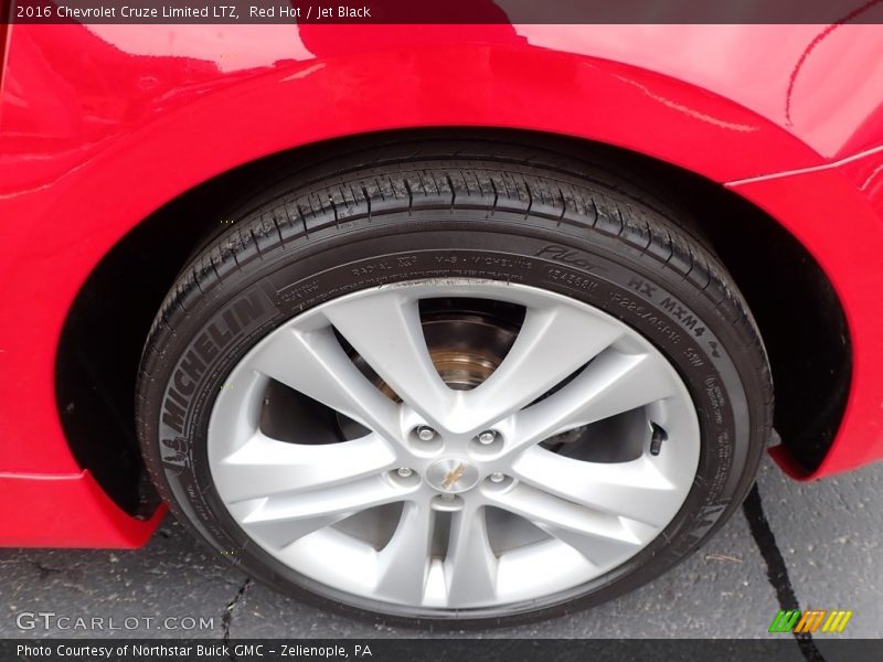 Red Hot / Jet Black 2016 Chevrolet Cruze Limited LTZ